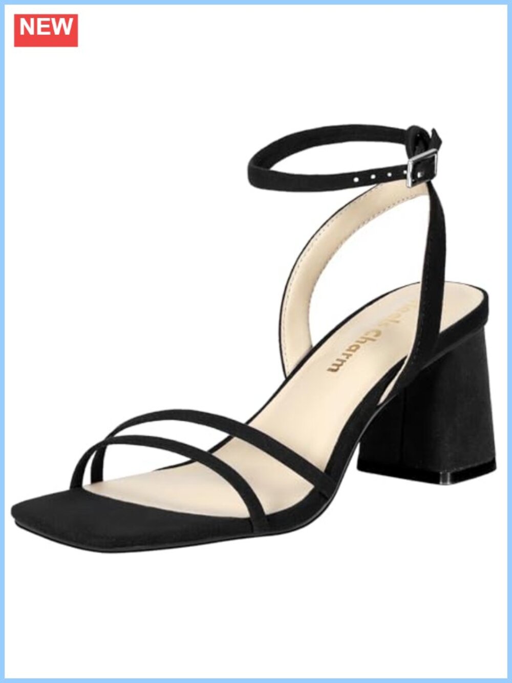 Chunky Block Heeled Sandals Open Toe Ankle Strap Velvet Dress Party Wedding